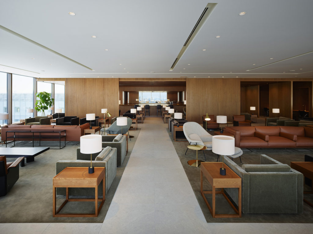 Cathay Pacific new lounge Tokyo Haneda seating, Photo: Cathay Pacific