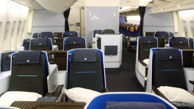 KLM new World Business Class Amsterdam-Seoul Incheon