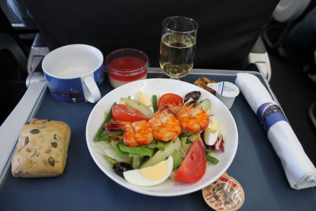 British Airways Business Class Stockholm Arlanda-London Heathrow