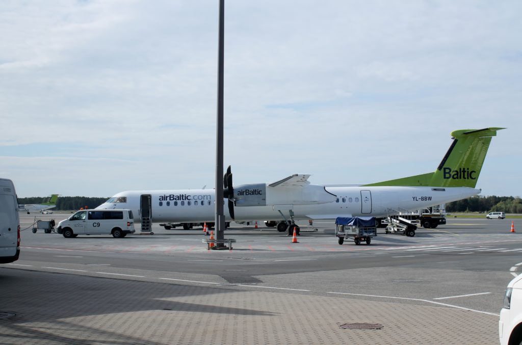 Air Baltic Business Class Stockholm-Riga