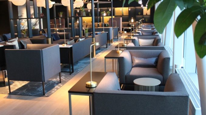 Business lounge Stavanger Sola interior