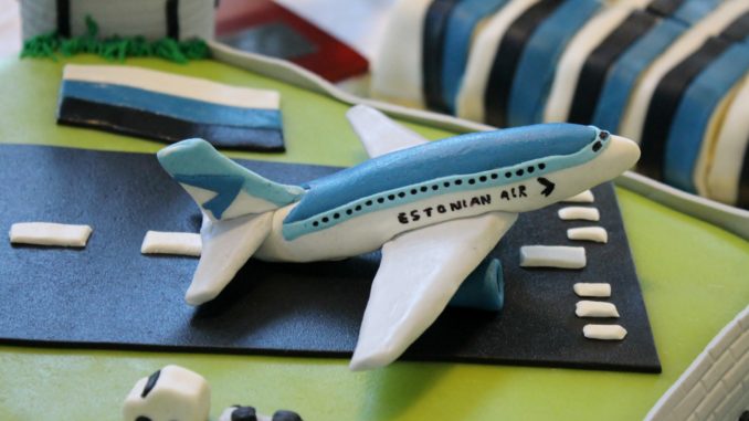 Estonian Air inauguration cake
