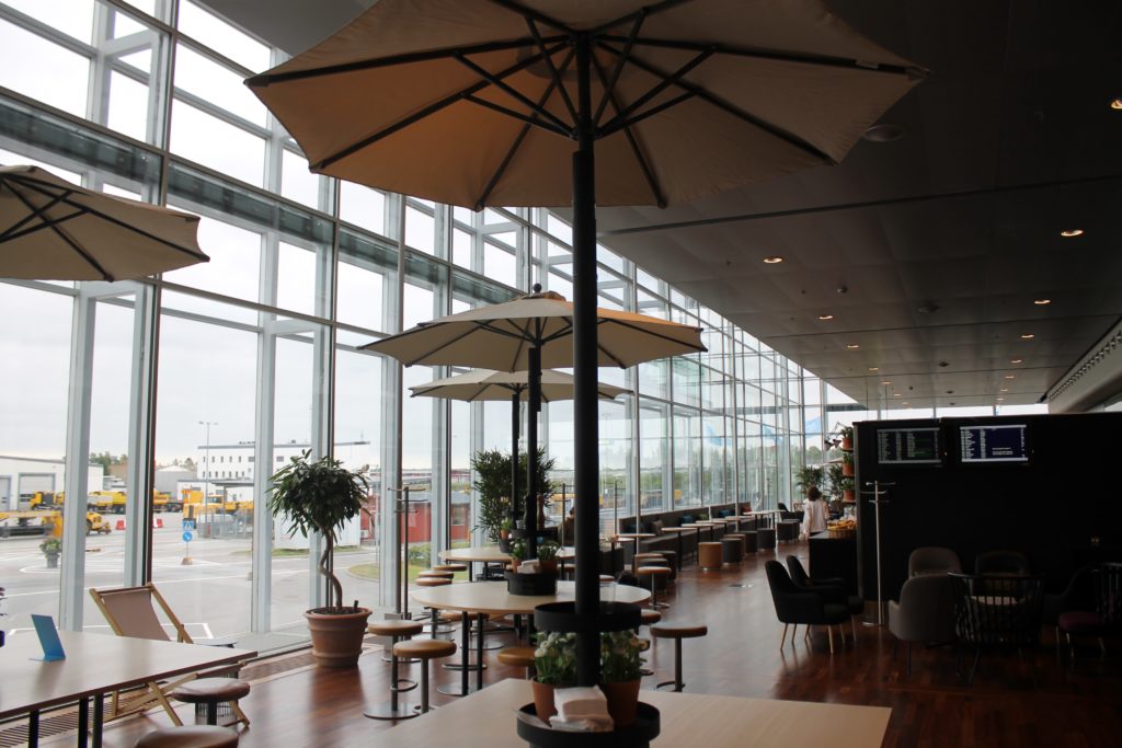 SAS Summer Pop-up lounge Stockholm Arlanda terminal 5