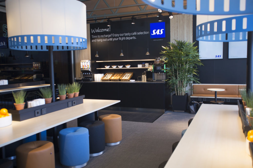 SAS cafe lounge Tromsø