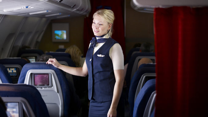 SAS crew - flight attendant