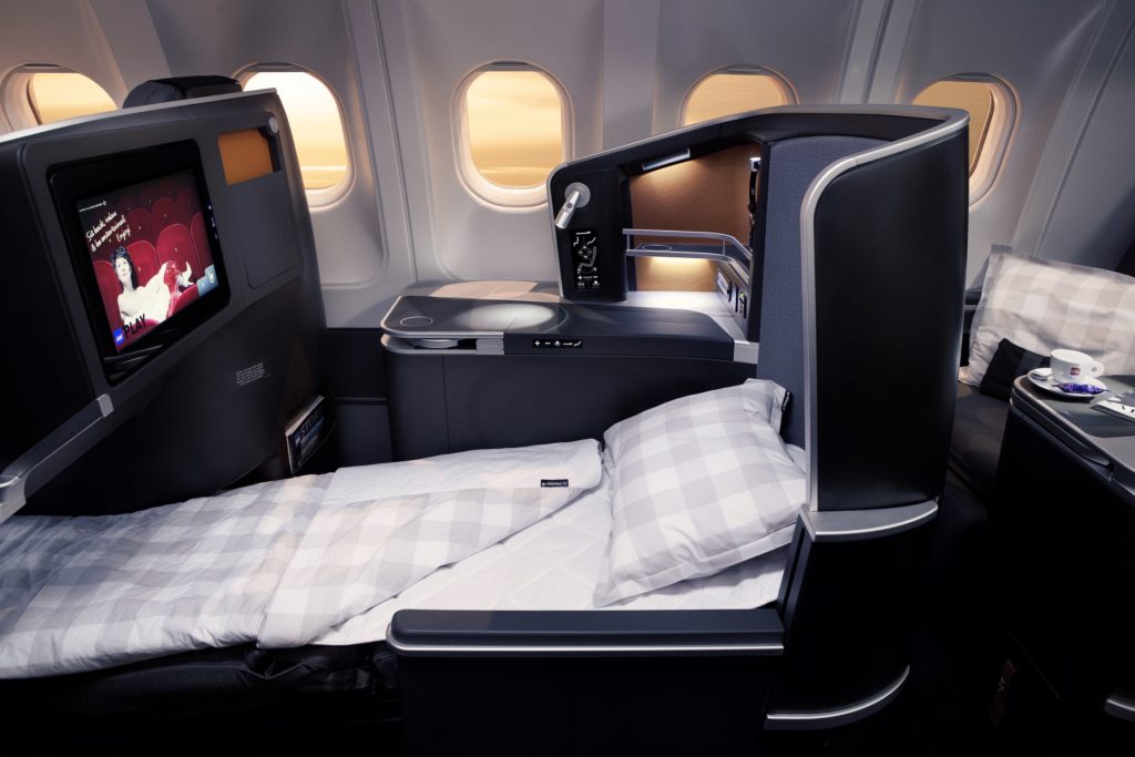 SAS new cabin - SAS Business Class