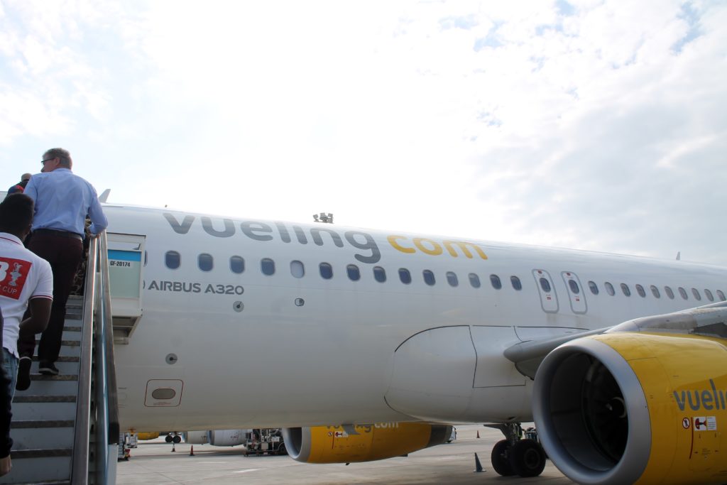 Vueling Economy Class Barcelona-Stockholm