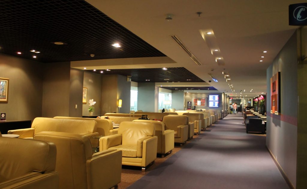 Thai Airways Royal Silk Lounge, Bangkok Suvarnabhumi D-pier