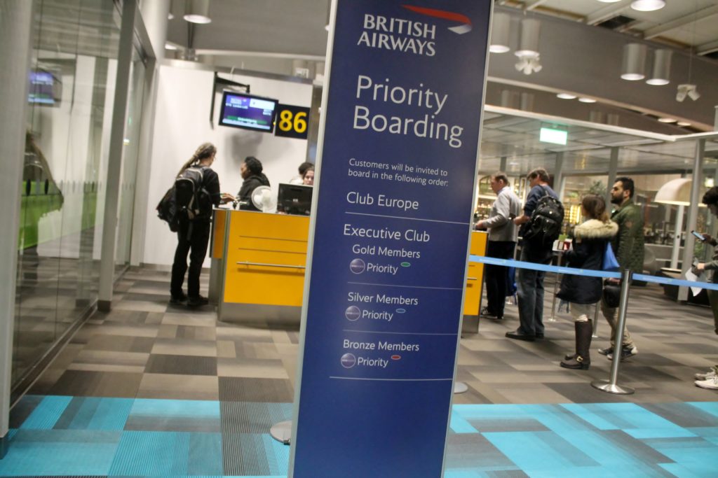 British Airways Business Class Stockholm Arlanda-London Heathrow