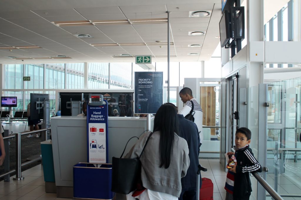 British Airways Comair Business Class Cape Town-Johannesburg