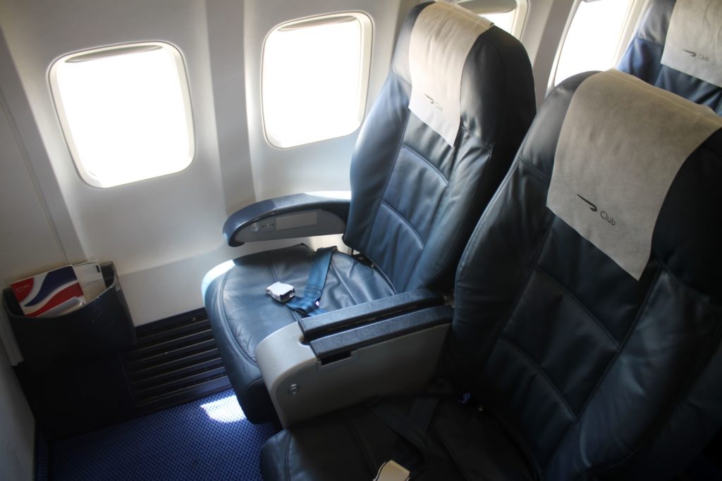 British Airways Comair Business Class Cape Town-Johannesburg