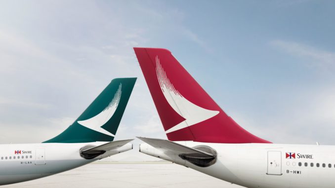 Cathay Pacific Cathay Dragon logos