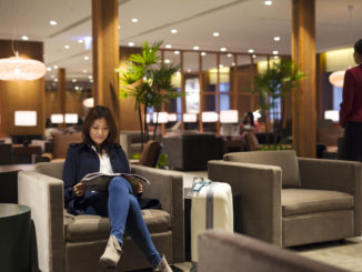 Cathay Pacific New Lounge Taipei seating areas