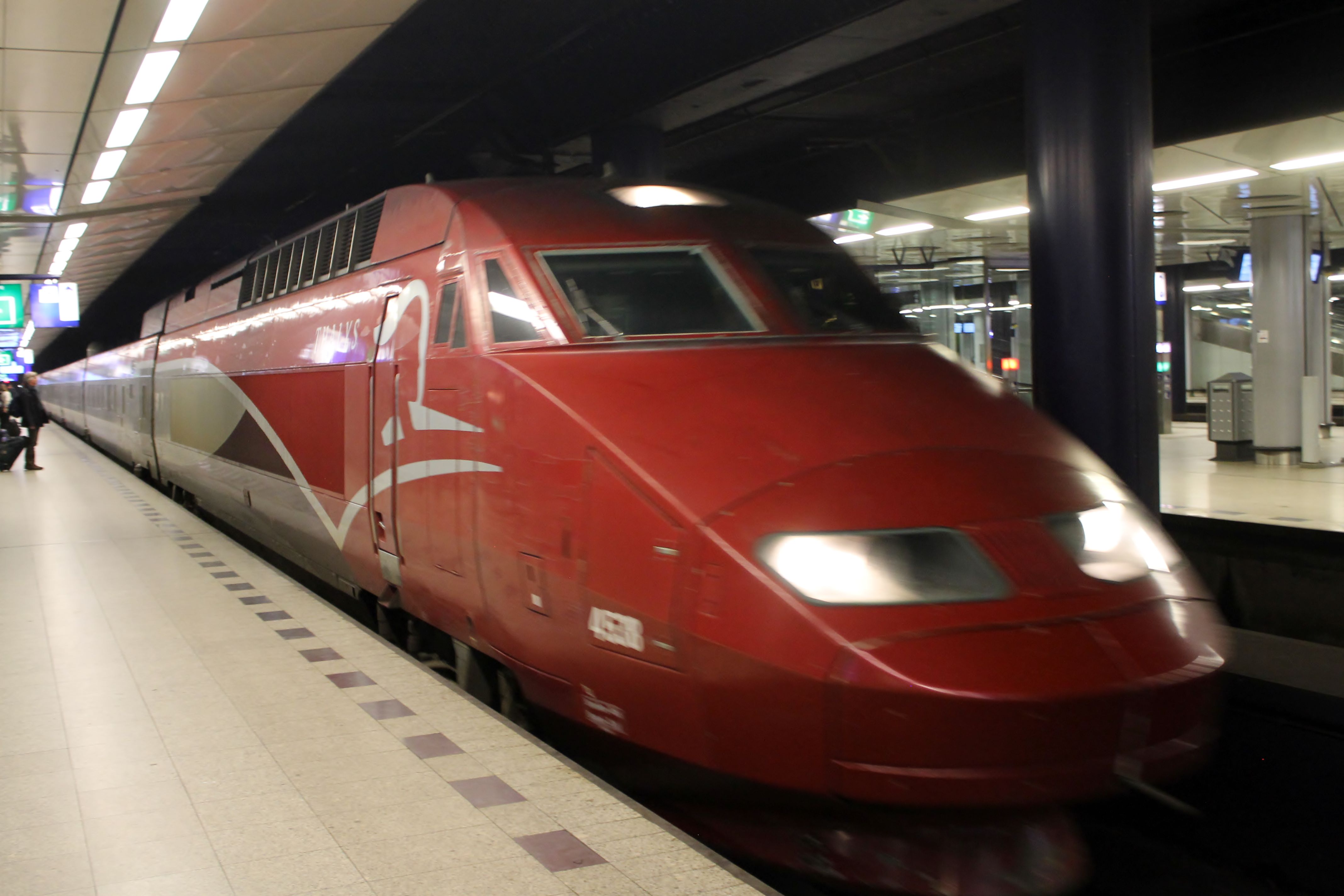 I Rode in First Class on a European High-Speed Train for $160; Thalys