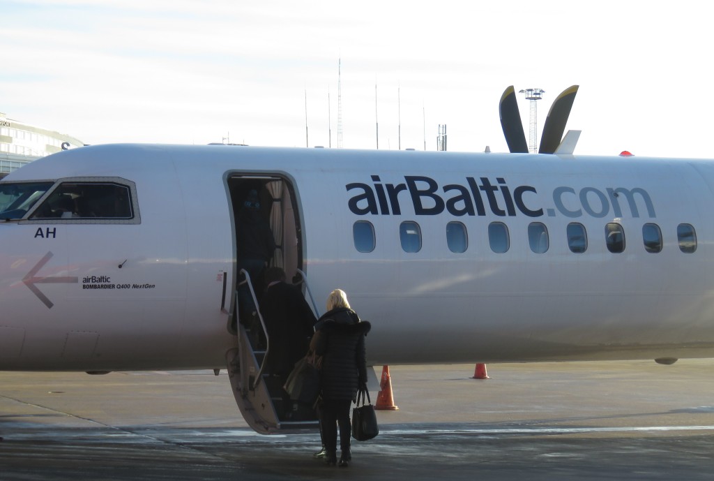 Air Baltic Business Class Stockholm-Riga