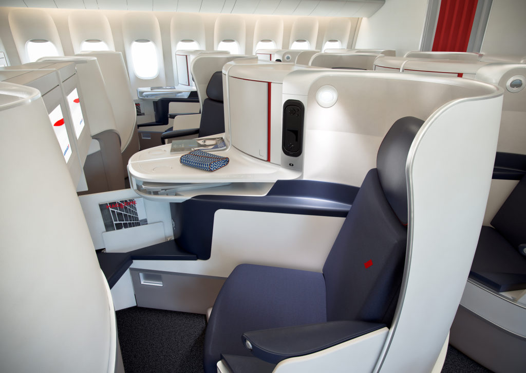 Air France new business class seat