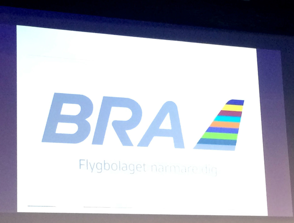 The new logo of BRA - Braathens Regional Airlines | MorePremium.com