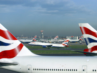 British Airways aircrafts at London Heathrow