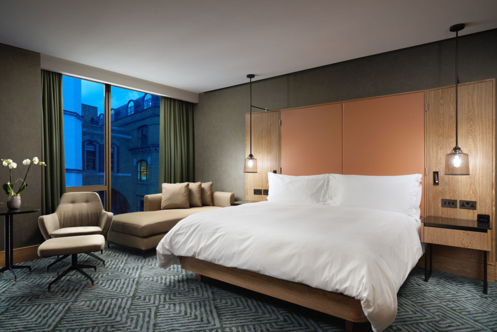 Hilton London Bankside Hotel guest room