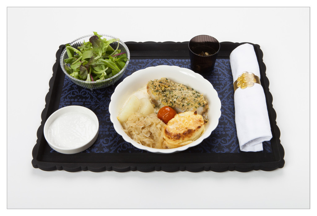 KLM new World Business Class chef Jacob Jan Boerma - main course fish