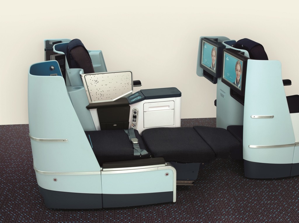 KLM new longhaul business class cabin