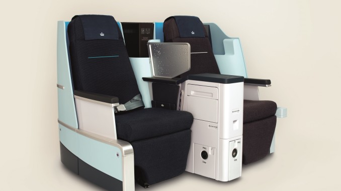 KLM new longhaul business class cabin
