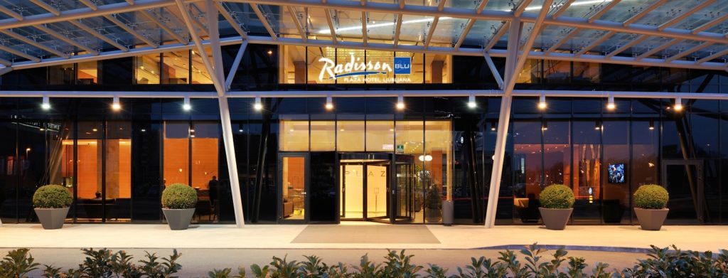 Radisson Blu Plaza Hotel Ljubljana exterior