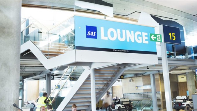 SAS new domestic lounge at Oslo Gardermoen airport