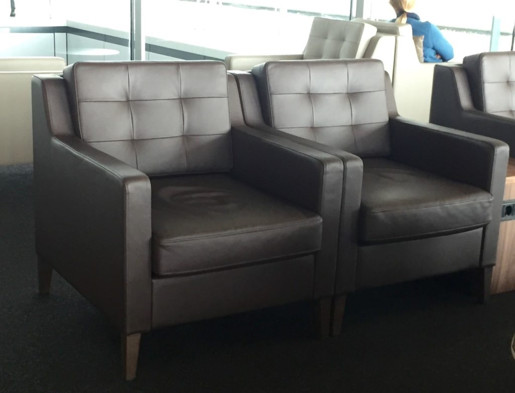 British Airways Galleries Club South London Heathrow new furniture