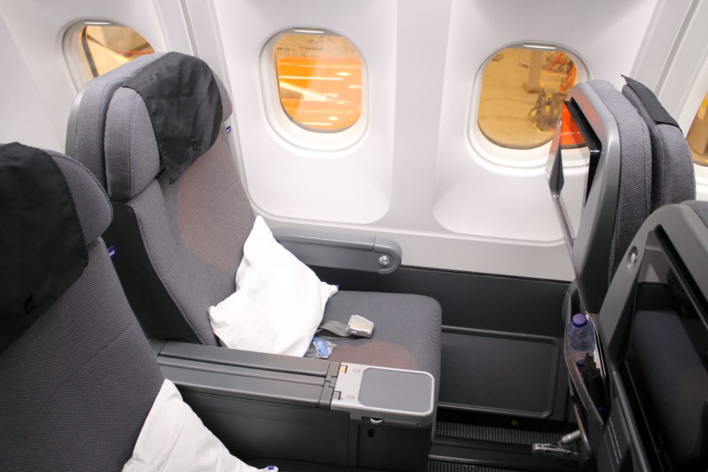 SAS Plus premium economy seat Airbus A330