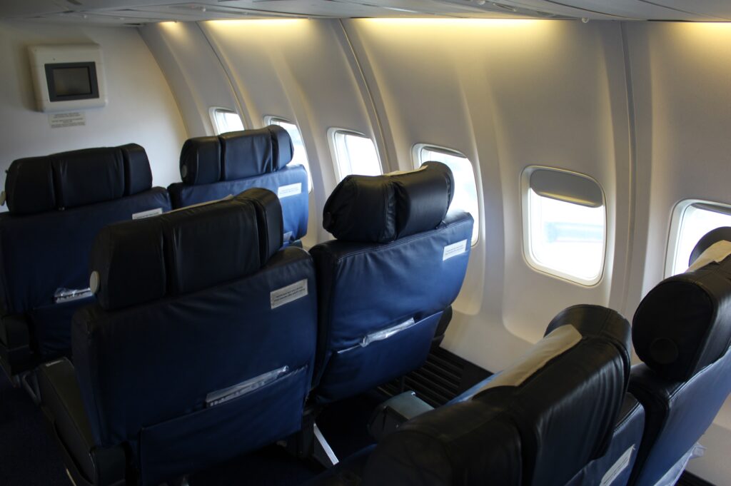 Tarom Business Class on the Boeing 737