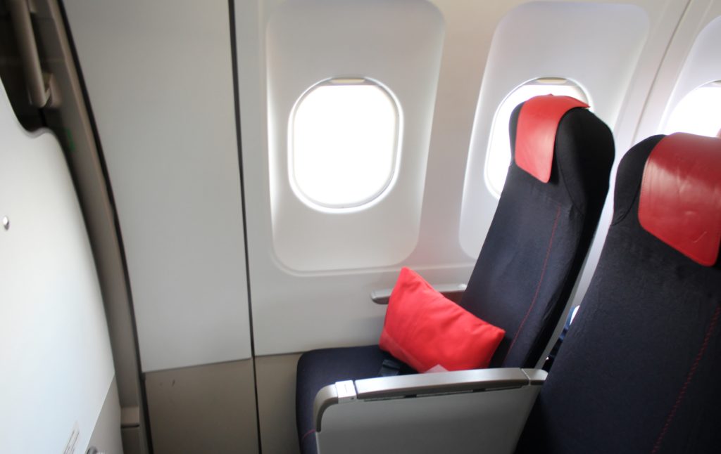 Air France Business Class Munich-Paris CDG seat