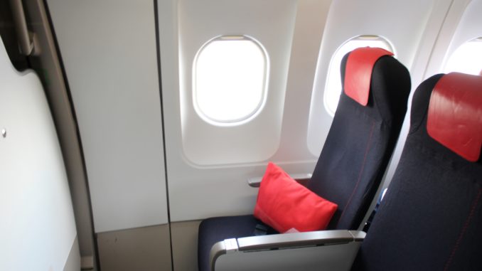 Air France Business Class Munich-Paris CDG seat