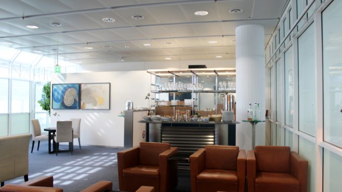 Europa Lounge, Munich, Terminal 1 interior