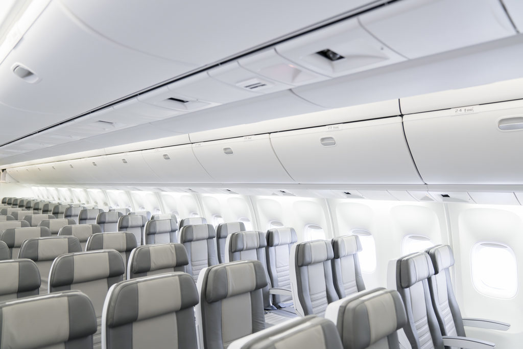 Icelandair Boeing 767 cabin interior