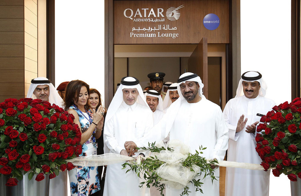 Inauguration of Qatar Airways Premium Lounge in Dubai