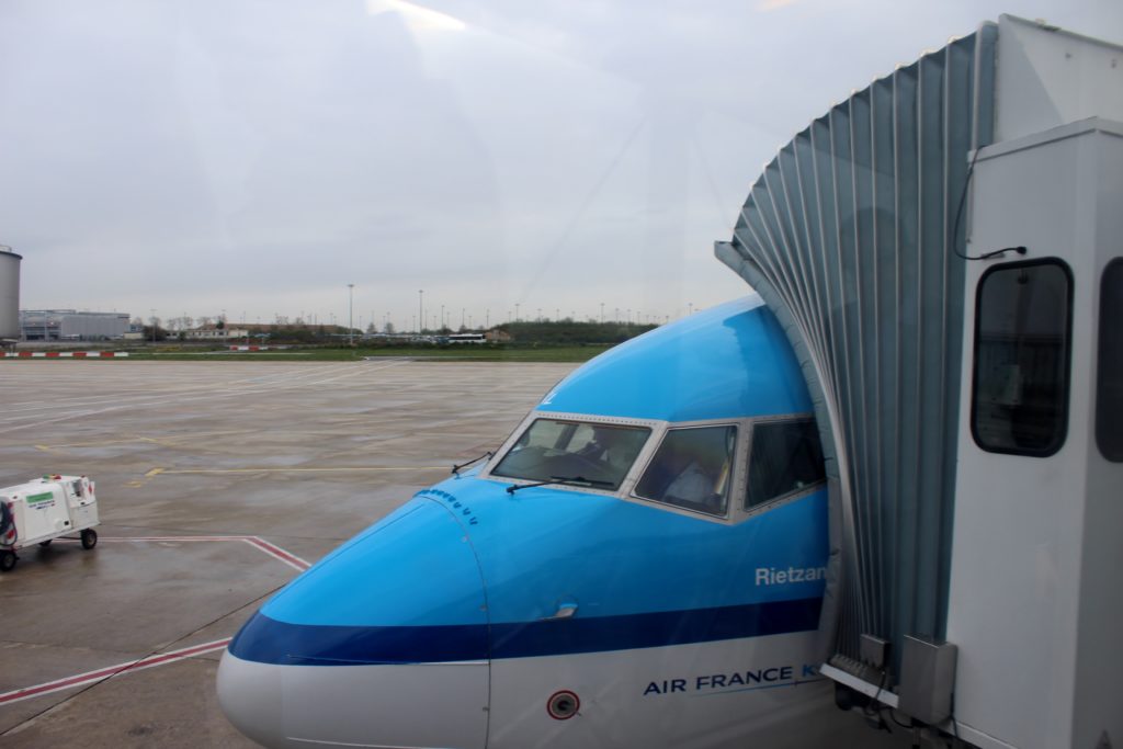 KLM Business Class Amsterdam-Paris Boeing 737