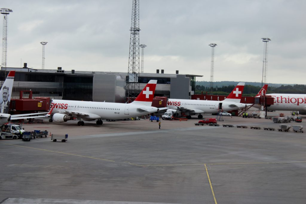 Swiss Economy Class Stockholm Arlanda-Geneva