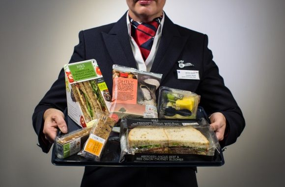 British Airways Buy Onboard food from Marks & Spencer