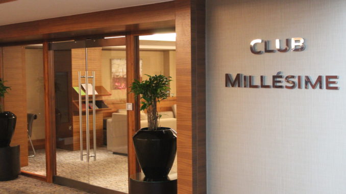 Club Millesime, Sofitel London Heathrow entrance