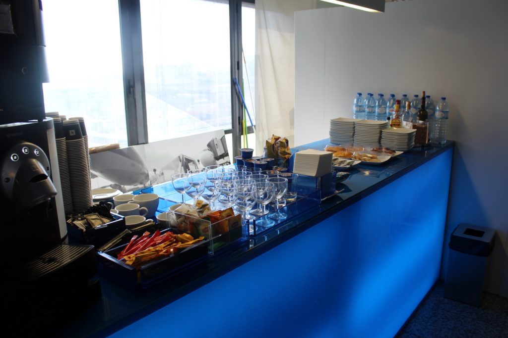 Blue Lounge, Lisbon self service buffet