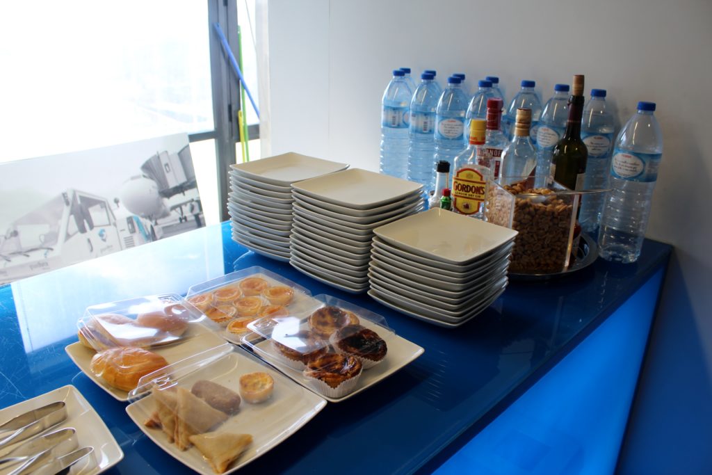 Blue Lounge, Lisbon self service buffet
