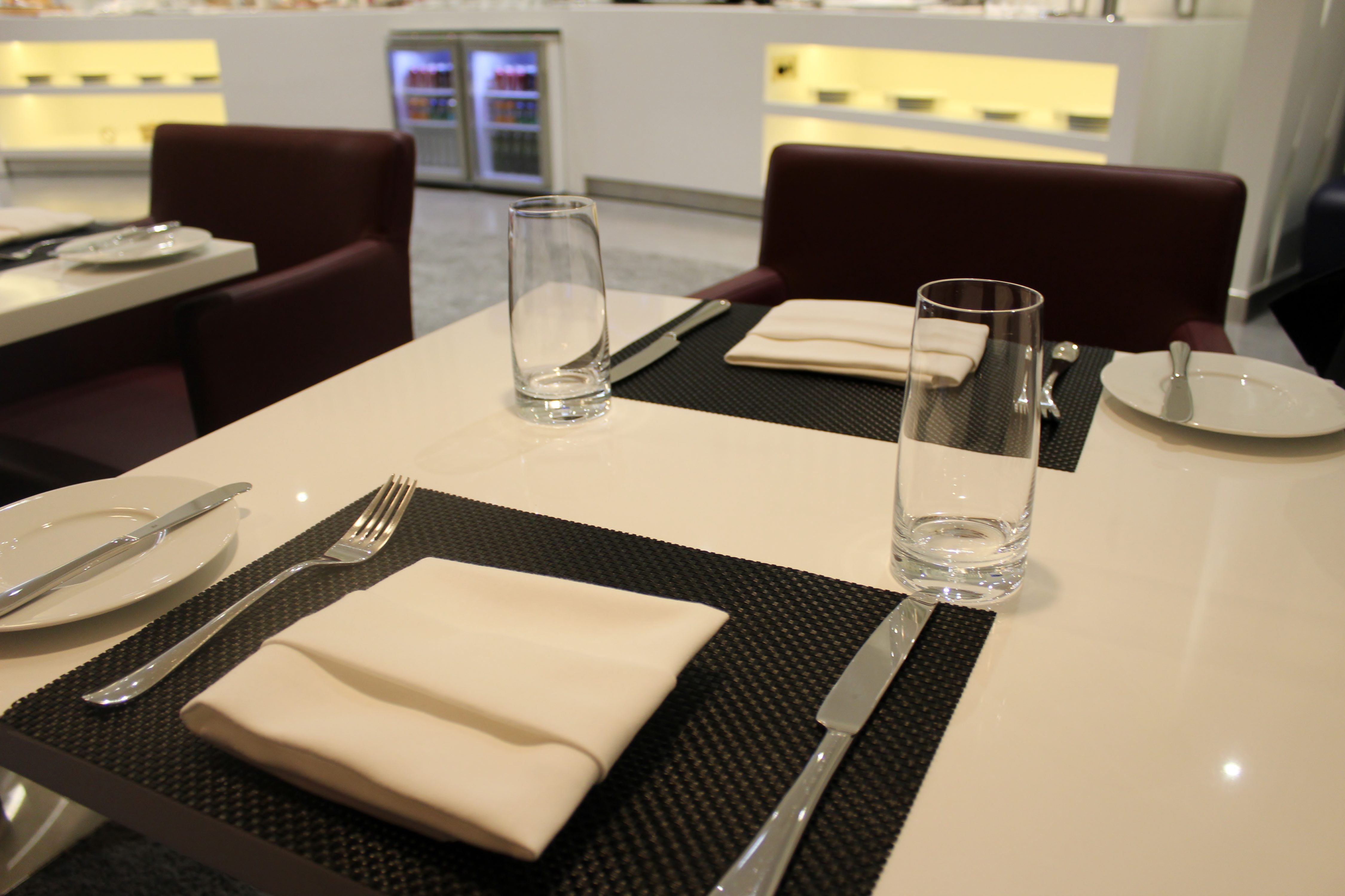Breakfast in the Air Serbia Premium Lounge in Belgrade