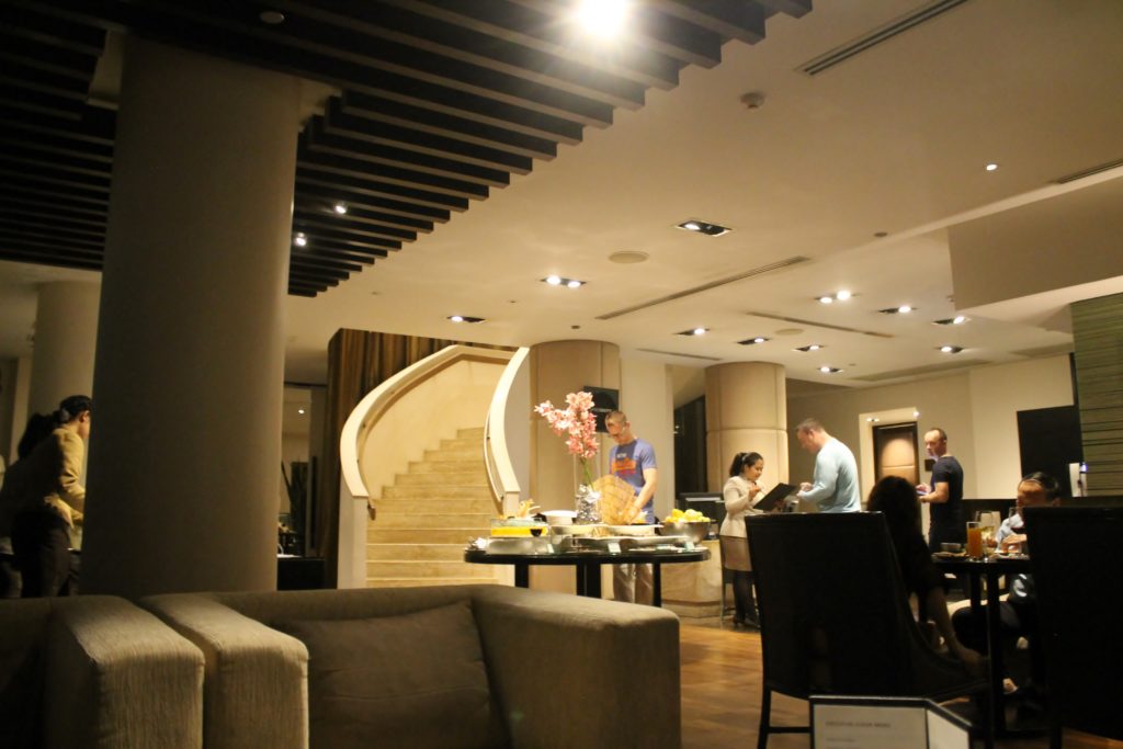 Executive Lounge at Millennium Hilton Bangkok