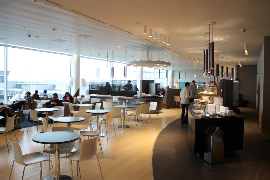 Inside the new Aspire Lounge at Amsterdam Schiphol