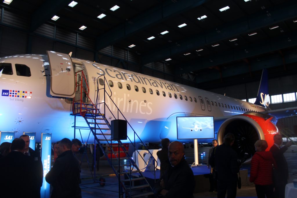 SAS inauguration Airbus A320NEO