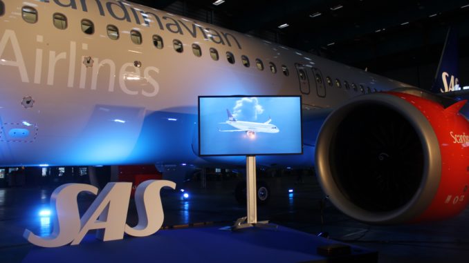 SAS inauguration Airbus A320NEO