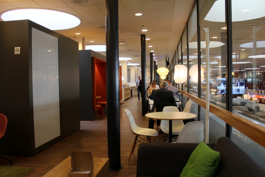 Servisair Aspire Lounge Copenhagen Kastrup interior