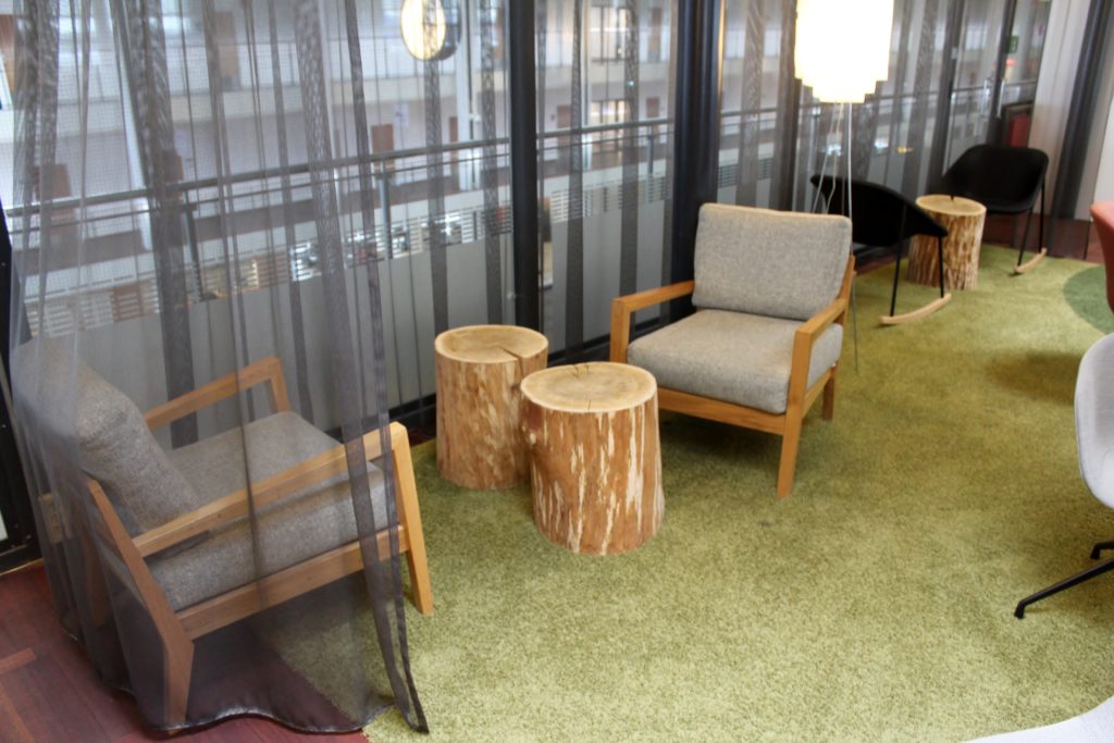 Servisair Aspire Lounge Copenhagen Kastrup seating