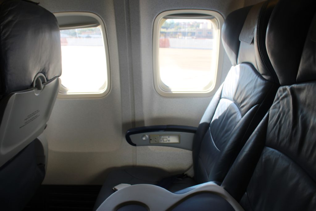 Air Europa Business Class Madrid-Amsterdam seat